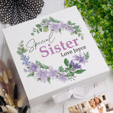 ukgiftstoreonline Personalised Special Sister Keepsake Memory Box Gift