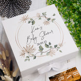 ukgiftstoreonline Personalised Baby Shower Keepsake Memory Box Gift