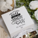 ukgiftstoreonline Personalised Baby Memorial Remembrance The Littlest Feet Keepsake Memory Box