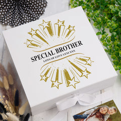 ukgiftstoreonline Personalised Special Brother Keepsake Memory Box