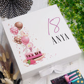 Personalised 18th Birthday Gifts For Her Keepsake Memory Box