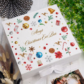 Personalised Christmas Eve Box With Decorative Design