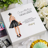Personalised Female Girls Graduation Keepsake Memory Gift Box Gift