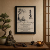 Nam Myoho Renge Kyo Print, A4 Wall Art, Thick Card, Desktop Stand ukgiftstoreonline