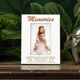 Memories Are The Loveliest Things White Wooden Photo Frame Gift