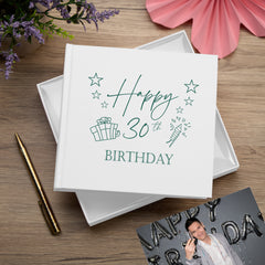 Present Design Any Age Birthday Photo Album Gift 18th 21st 30th 40th 50th 60th 70th