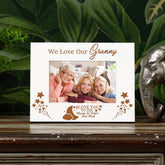 We Love Our Granny White Wooden Photo Frame Gift