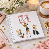 Personalised Birthday Scrapbook, Any Age Photo Album Guest Book Birthday Photo Album ukgiftstoreonline