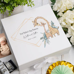 Personalised First Mothers Day Gift Keepsake Memory Box Mum and Baby