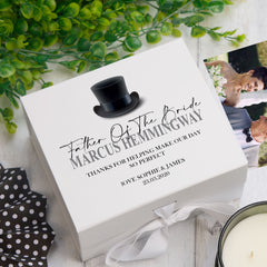 Personalised Father Of The Bride Gift Box