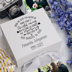 ukgiftstoreonline Personalised Those we love memorial remembrance Keepsake Memory Box Gift