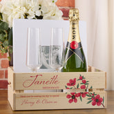 Personalised Wedding Favor Crate Box For Bridesmaid, Etc. storage crate ukgiftstoreonline