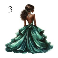 Custom Girl School Leavers Prom Night Scrapbook Celebration Album Personalised Prom Memory Book Graduation Prom