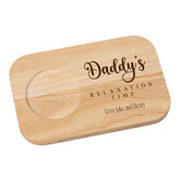 Personalised Wooden Whiskey Drink Serving Board With Name and Sentiment ukgiftstoreonline