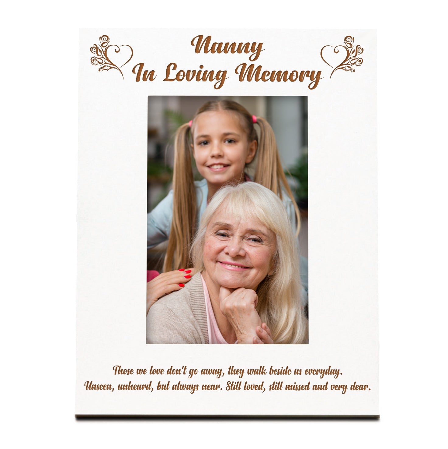 Nanny Memorial Photo Frame In Loving Memory Photo Frame ukgiftstoreonline