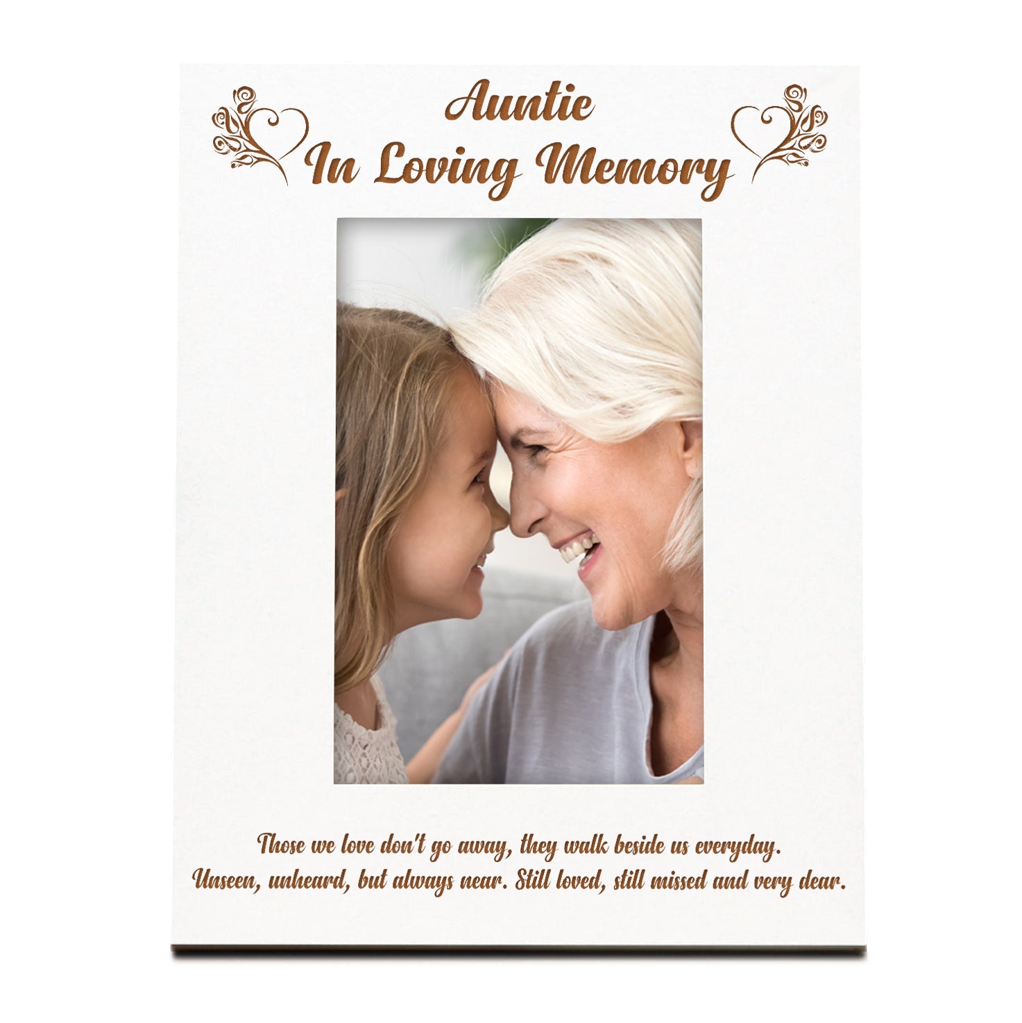 Auntie Memorial Photo Frame In Loving Memory Photo Frame ukgiftstoreonline