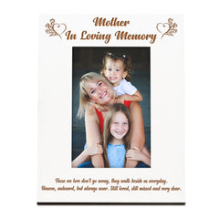Mother Memorial Photo Frame In Loving Memory
