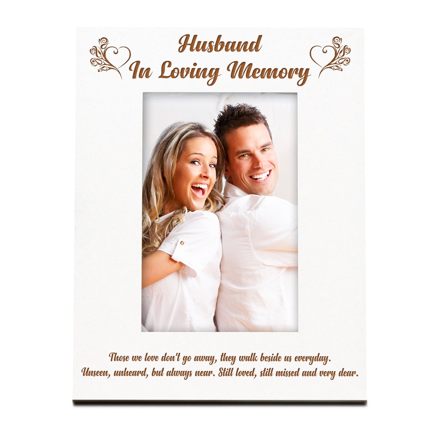 Husband Memorial Photo Frame In Loving Memory Photo Frame ukgiftstoreonline