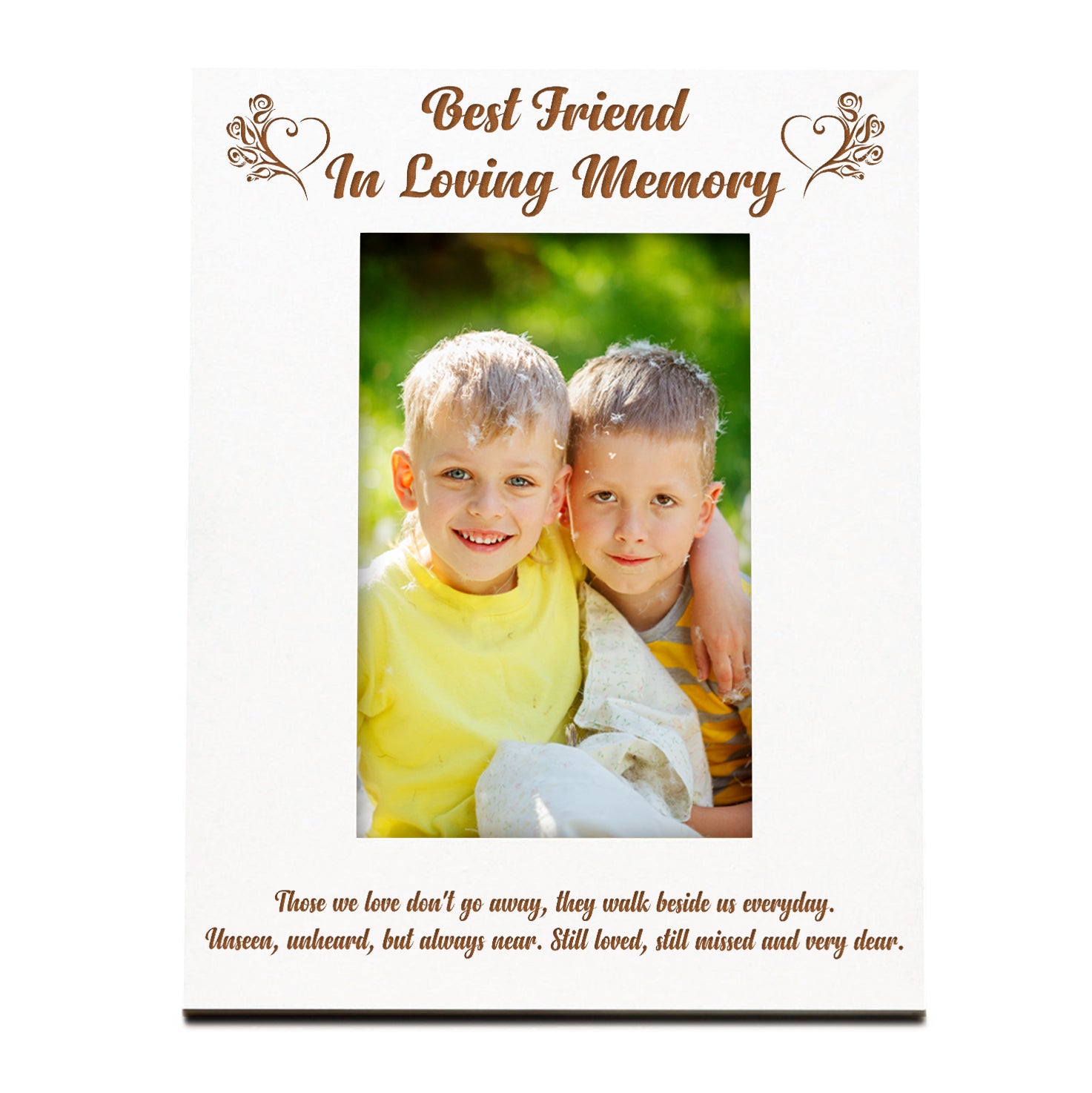 Best Friend Memorial Photo Frame In Loving Memory Photo Frame ukgiftstoreonline
