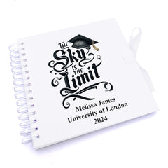 Personalised Graduation Photo Album Scrapbook Sky Is The Limit