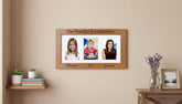 Grandchildren Personalised Triple Engraved Wooden picture photo frame 6"x4" Grandchildren Photo Frame ukgiftstoreonline