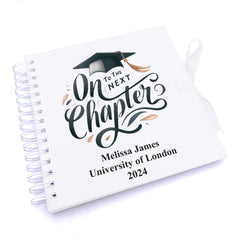 Personalised Graduation Photo Album Scrapbook Next Chapter