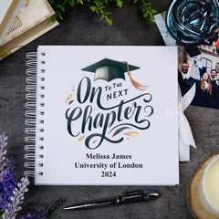 Personalised Graduation Photo Album Scrapbook Next Chapter