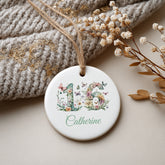 Personalised Landmark Birthday Butterfly and Flowers Ornament Gift 13th 16th 18th 21t 30th 40th 50th 60th 70th 80th 90th Personalised Heart Gifts ukgiftstoreonline 16