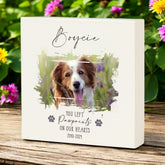 Personalised Pet Dog Memorial Sympathy Plaque Indoor or Outdoor With Photo