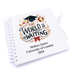 Personalised Graduation Photo Album Scrapbook World Awaits