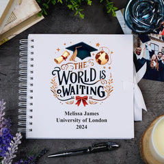 Personalised Graduation Photo Album Scrapbook World Awaits