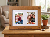 Dad In Loving Memory Photo Frame Double 6x4 Inch Personalised Photo Frame ukgiftstoreonline