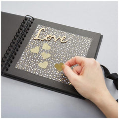 Wholesale Trade Pack of 10 - 8 x 8" Scrapbook - Black Birthday Photo Album ukgiftstoreonline