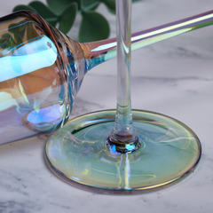 Personalised Champagne Glass | 21st Birthday Iridescent Prosecco Gift champagne glass ukgiftstoreonline