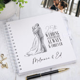 Personalised 25th Anniversary Gift Scrapbook Photo Album Guest Book Memory Keepsake