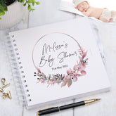 Personalised Baby Shower Scrapbook Photo Album