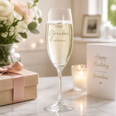 Personalised Grandma Champagne Flute Prosecco Glass Gift Personalised Champagne Glasses ukgiftstoreonline
