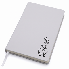 Personalised Black Notebook | Any Name, A5, 100 Lined Pages Gift Personalised Notebook ukgiftstoreonline