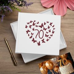 Butterfly Any Age Birthday White Photo Album Gift 18th 21st 30th 40th 50th 60th 70th