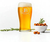 Personalised Tulip Beer Glass with Custom Logo Engraving