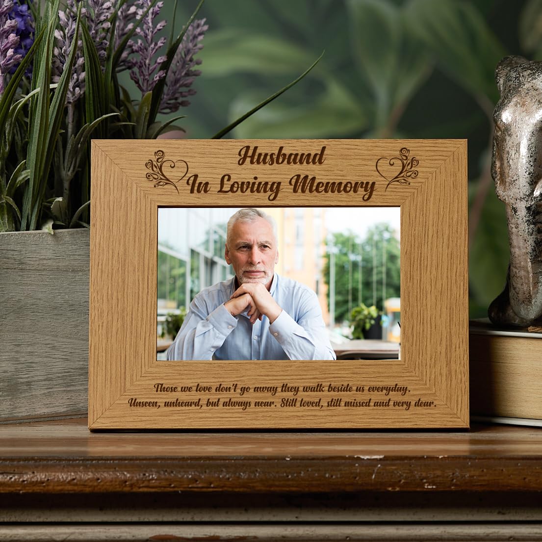 Husband Memorial Remembrance Photo Frame Husband Photo Frame ukgiftstoreonline