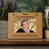 Auntie Memorial Remembrance Photo Frame Auntie Photo Frame ukgiftstoreonline
