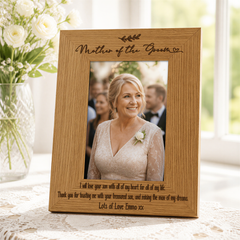Personalised Mother Of The Groom Wedding Photo Picture Frame Portrait Photo Frame ukgiftstoreonline