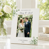 Personalised On Our Wedding Day Elegant Photo Frame Gift For Couple Photo Frame ukgiftstoreonline