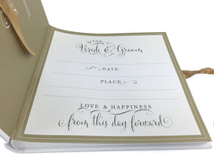 Wedding Photo Album Large 50 Capacity 6x8 Photos | Sentimental Verse Design Gift wedding photo album ukgiftstoreonline