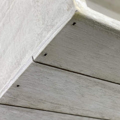 Personalised Large Vintage Baby Keepsake Box With Squirrel and Birth Details