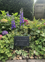 Personalised In Loving Memory Feathers Design Slate Marker Garden Loving Memory Remembrance ukgiftstoreonline
