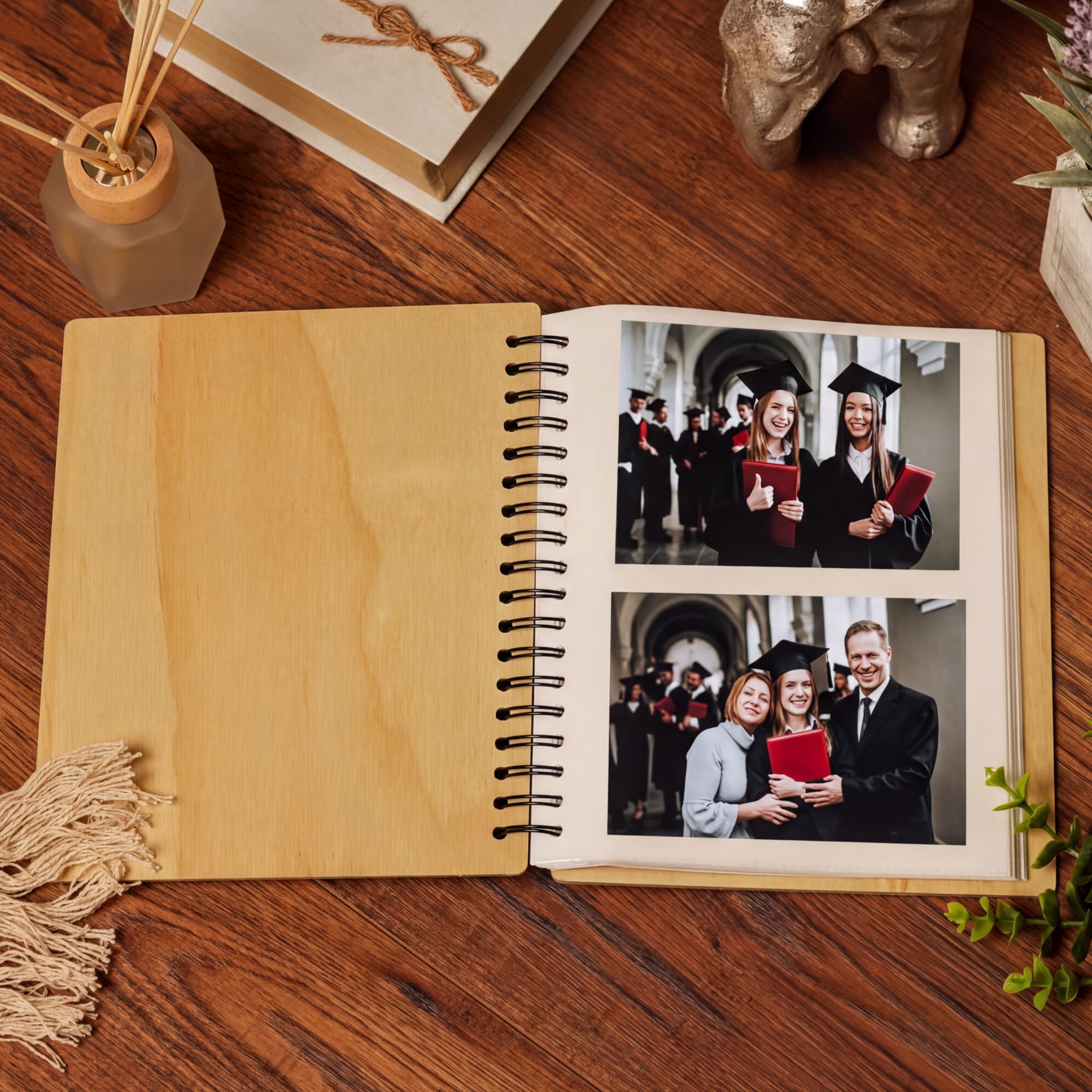 Personalised Graduation Photo Album Engraved Gift With Year photo album ukgiftstoreonline