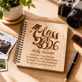 Personalised Graduation Photo Album Engraved Gift With Year photo album ukgiftstoreonline