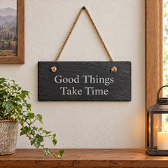 Engraved Slate Plaque, Personalised Rectangle Sign, Outdoor Ready Personalised Slates ukgiftstoreonline